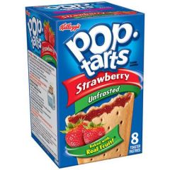 Kellogg's Unfrosted Strawberry Pop Tarts